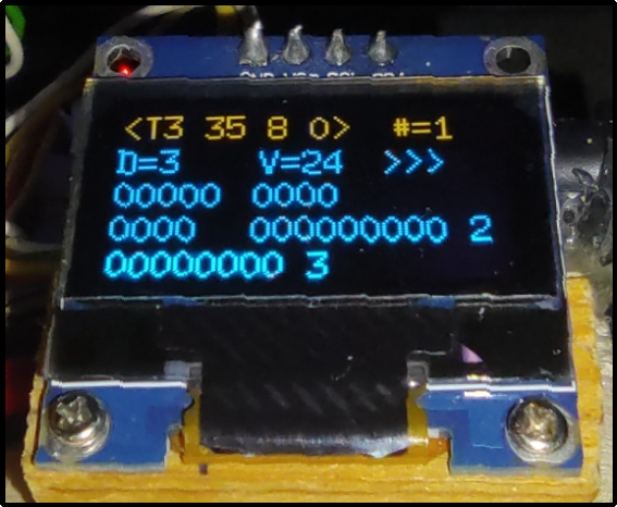 Pantalla control locomoras y funciones